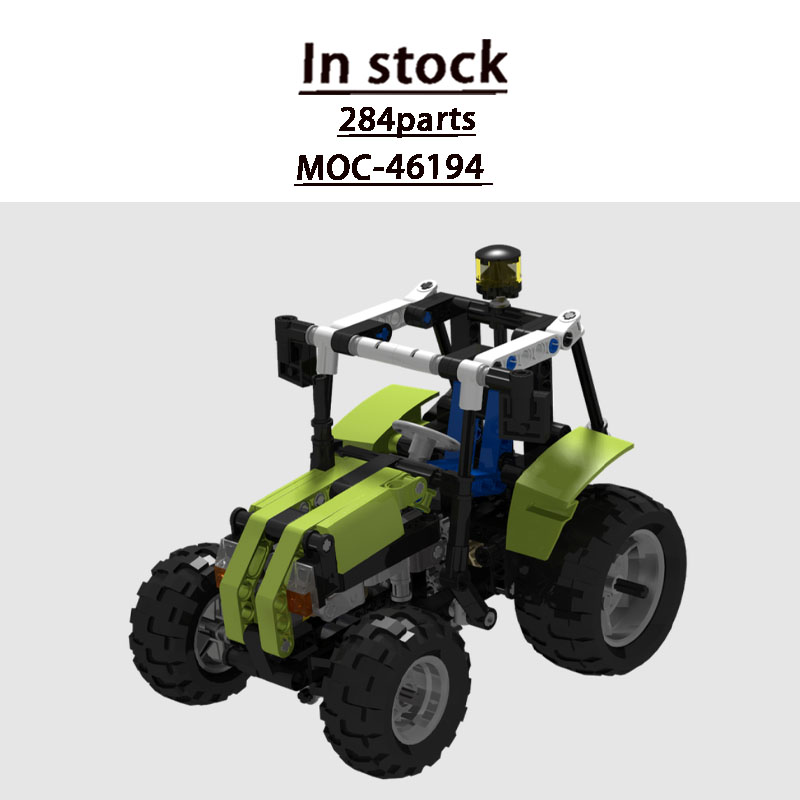 Urban Farming Model - MOC-46194 نموذج مكعبات بناء جرار زراعي