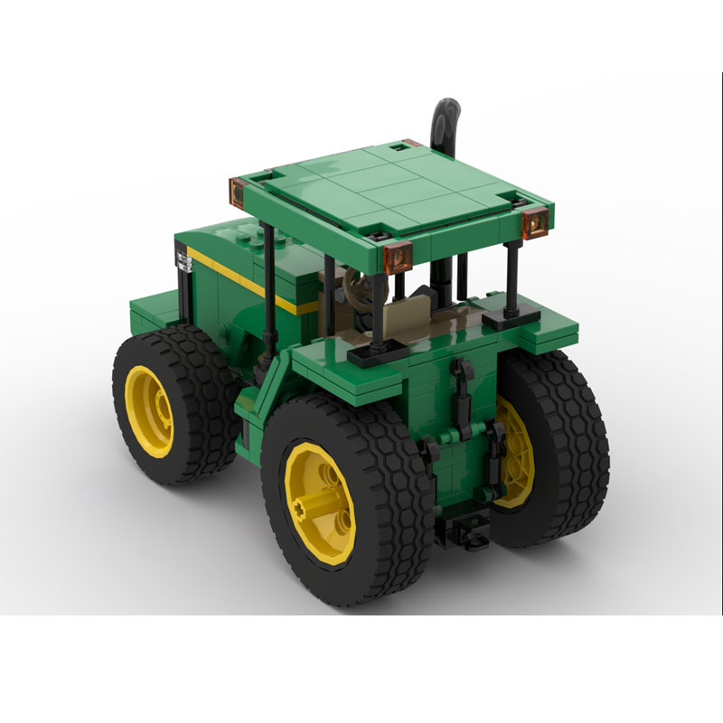 Urban Farming Model - MOC-201823 نموذج مكعبات بناء جرار زراعي