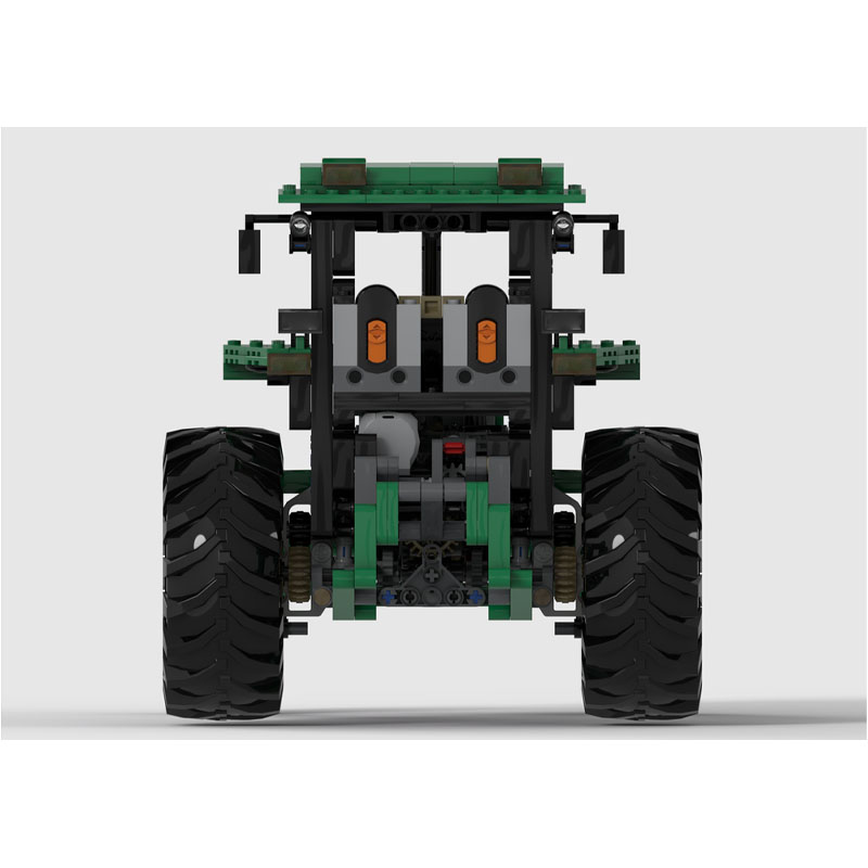 MOC-50935 نموذج مكعبات بناء جر - مراجعة Urban Farming Model وسعره